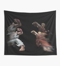 Ready? FIGHT! Wall Tapestry