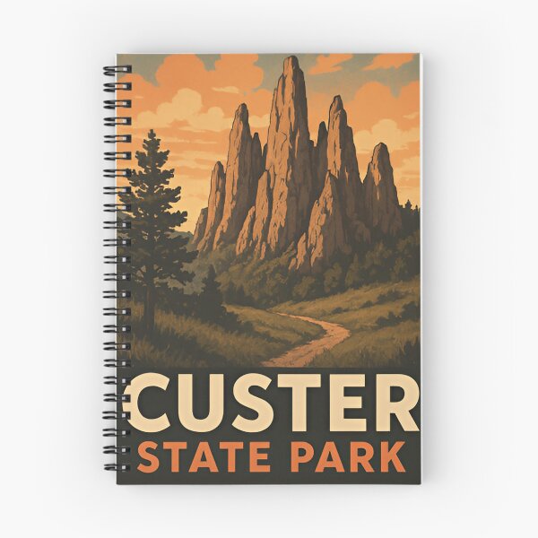 Item preview, Custer State national park - South Dakota America parks black hills adventure  designed and sold by SkeletonsDanger.