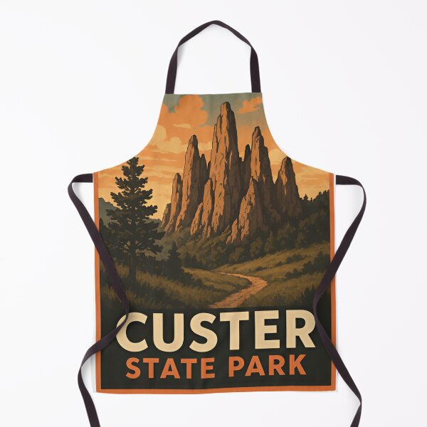 Item preview, Custer State national park - South Dakota America parks black hills adventure designed and sold by SkeletonsDanger.