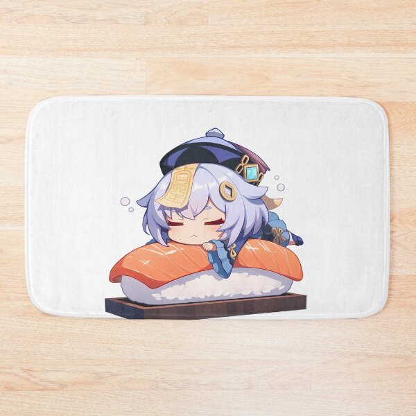 Item preview, Game Chibi Sushi Nigiri Qiqi Genshin Impact Kawaii designed and sold by CarlosBender.
