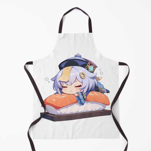 Item preview, Game Chibi Sushi Nigiri Qiqi Genshin Impact Kawaii designed and sold by CarlosBender.