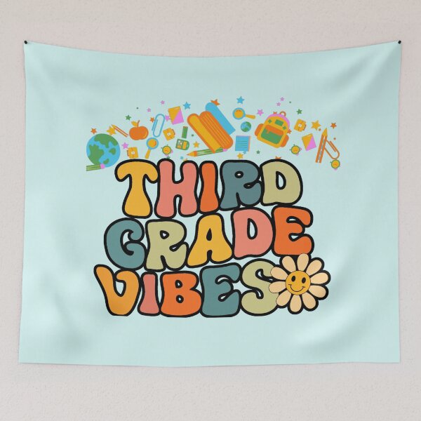 Item preview, Third Grade Vibes Back to School designed and sold by sweetees4u.