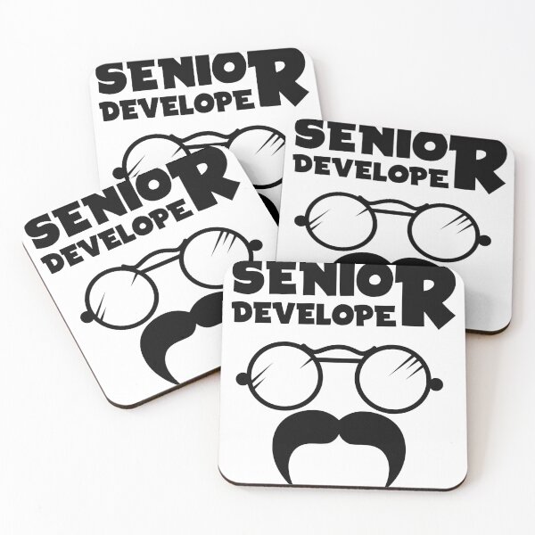 Item preview, Eat Sleep Code Senior Developer Art designed and sold by Bigohobi.