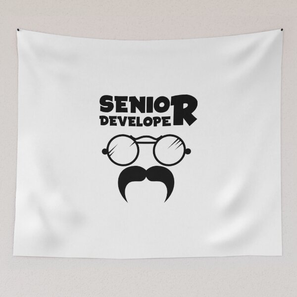 Item preview, Eat Sleep Code Senior Developer Art designed and sold by Bigohobi.