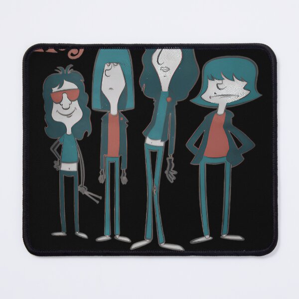 Item preview, The Ramones Hey Ho Let's Go Cartoon Band Art designed and sold by MaxBurger.