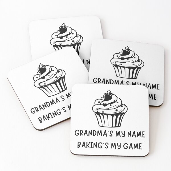 Item preview, Grandma's My Name, Baking's My Game Design designed and sold by CarefulCreation.