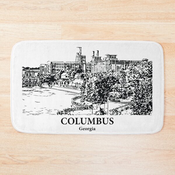 Item preview, Columbus – Georgia designed and sold by Lakeric Cityscapes.