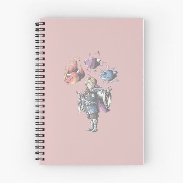 Item preview, Cute Young Elemental Wizard & Magical Spirits Art designed and sold by daniele32prey.