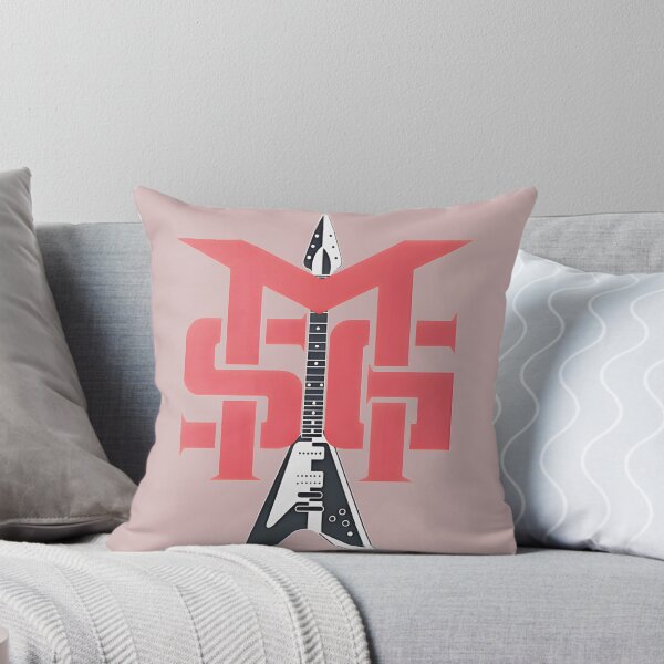 Item preview, Flying V Guitar Rock Monogram Design designed and sold by thornbergelva.
