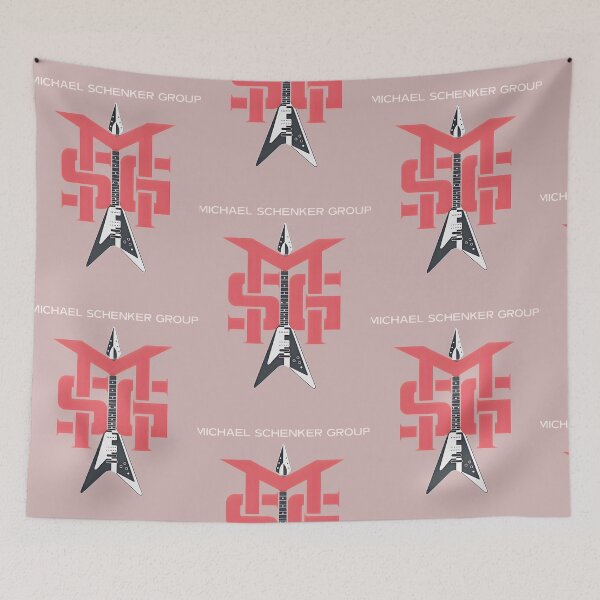 Item preview, Flying V Guitar Rock Monogram Design designed and sold by thornbergelva.