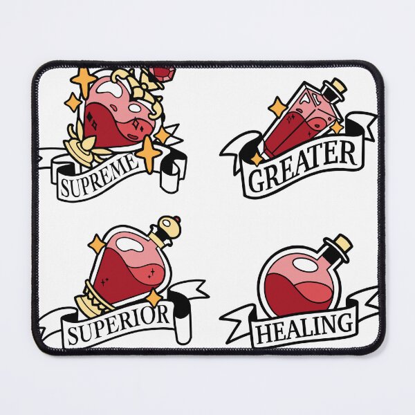 Item preview, Potions of Healing (5e) designed and sold by PearlToast.