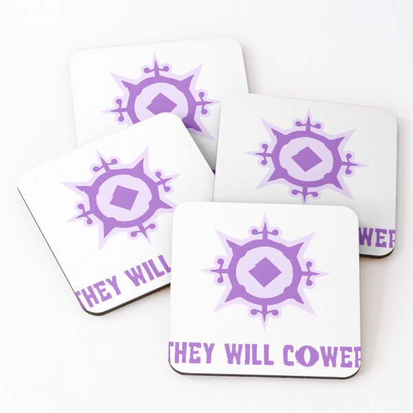 Item preview, They Will Cower - Mystic Purple Power Symbol Design designed and sold by daniele32prey.