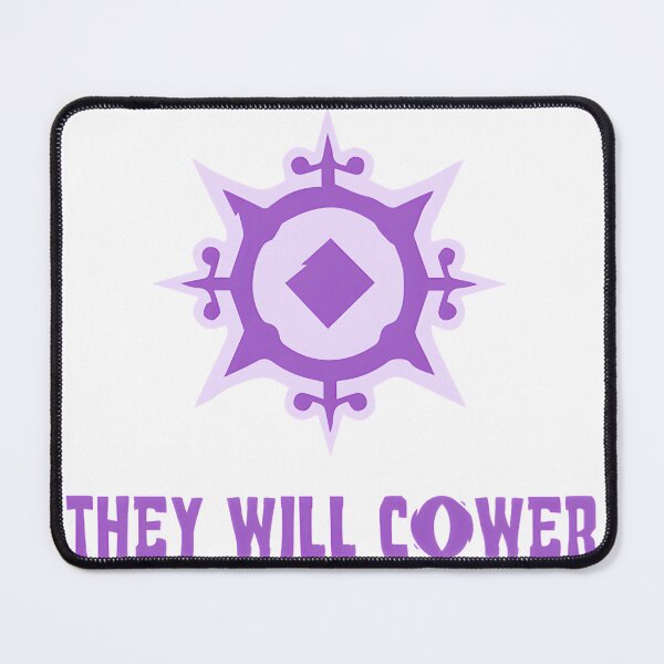 Item preview, They Will Cower - Mystic Purple Power Symbol Design designed and sold by daniele32prey.