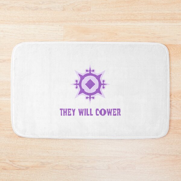 Item preview, They Will Cower - Mystic Purple Power Symbol Design designed and sold by daniele32prey.