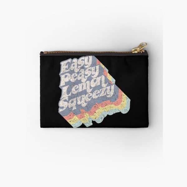 Item preview, Easy Peasy Lemon Squeezy Retro Vintage Fun Quote designed and sold by daniele32prey.