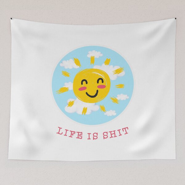 Item preview, Life is Shit designed and sold by UNK-Fatigues.