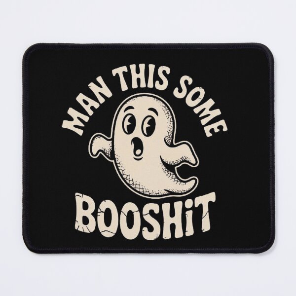 Item preview, Funny Ghost Cartoon Saying – Man This Some Booshit designed and sold by love3617.