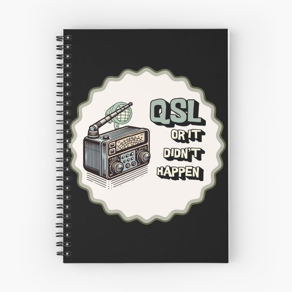 Item preview, QSL or It Didn’t Happen – Ham Radio Humor designed and sold by Wander-made Wonders .
