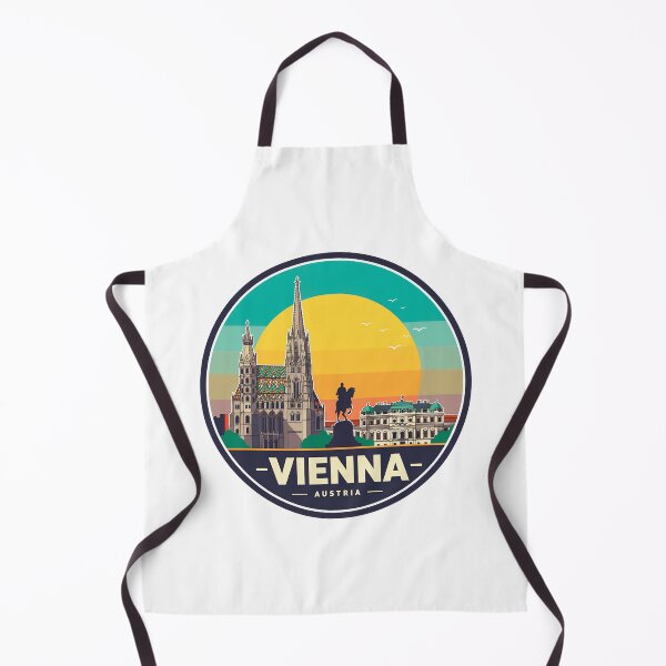 Item preview, Vienna Austria Travel Retro Emblem - Vintage Style Souvenir Design designed and sold by Timegraf.