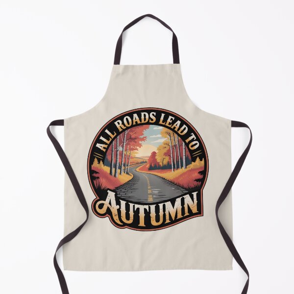 Item preview, All Roads Lead to Autumn - Scenic Seasonal Design designed and sold by Jollys-ArtShop.