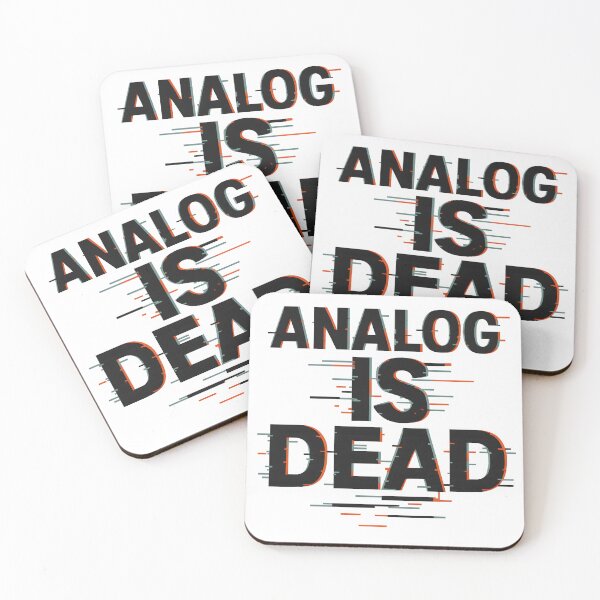 Item preview, Analog is dead designed and sold by SignalThreads.