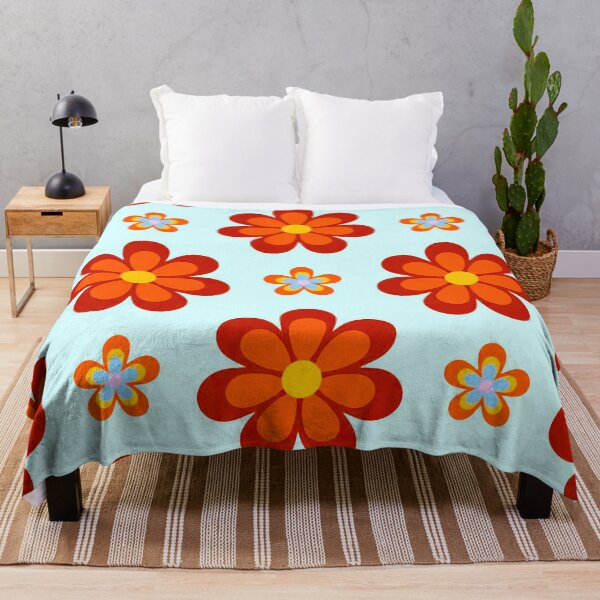 Item preview, Retro Flowers designed and sold by ViaARTfactory.