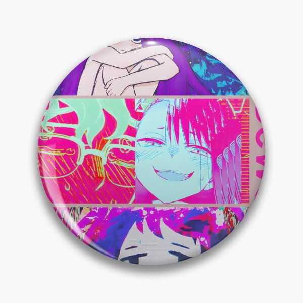 Item preview, SEWERSLVT Glitch Art Anime Collage | Dark Electronic Aesthetic Fan Design designed and sold by indieInvasion.