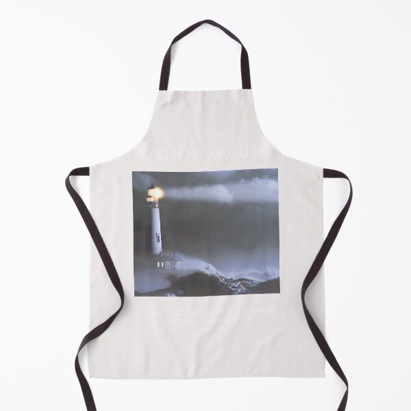 Item preview, Lighthouse Beacon in Crashing Waves | Stormy Ocean Night Scene designed and sold by indieInvasion.