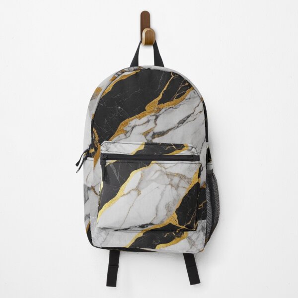 Item preview, Luxury Black White Gold Marble Pattern designed and sold by ArtsAmaze.