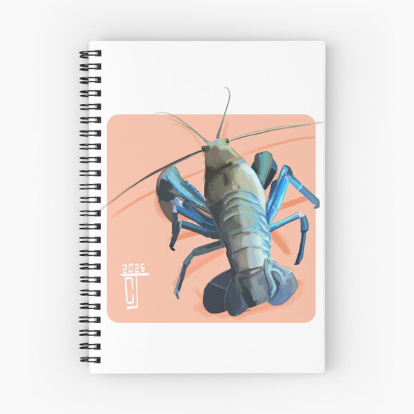 Item preview, Fluorescent Blue Yabby designed and sold by Art-by-CJ.