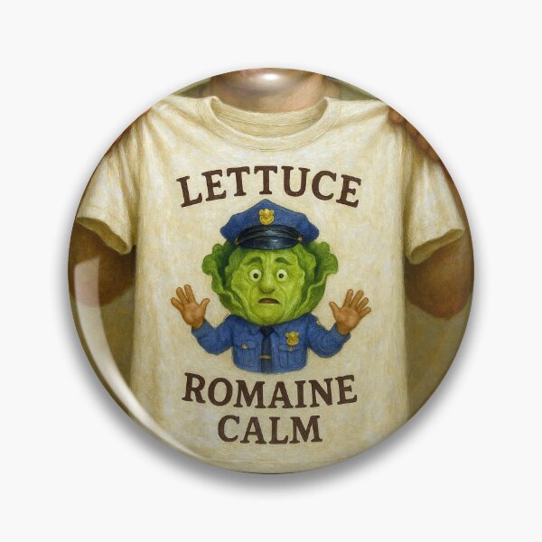 Item preview, Lettuce Romaine Calm designed and sold by Tridentulus.