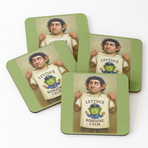 Item preview, Lettuce Romaine Calm designed and sold by Tridentulus.
