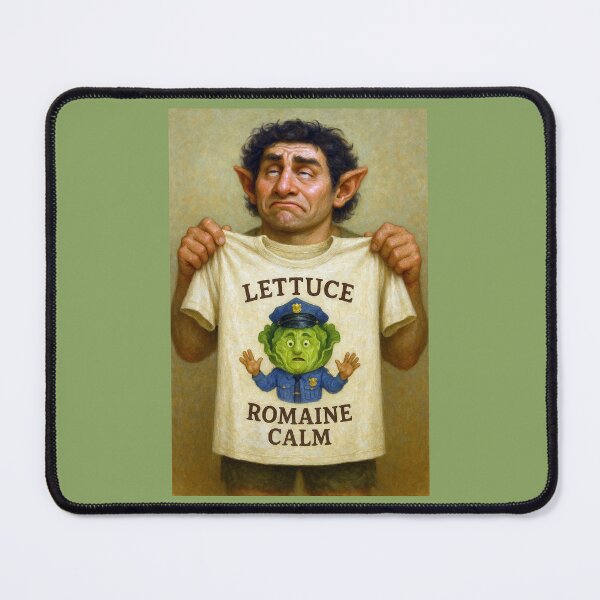 Item preview, Lettuce Romaine Calm designed and sold by Tridentulus.