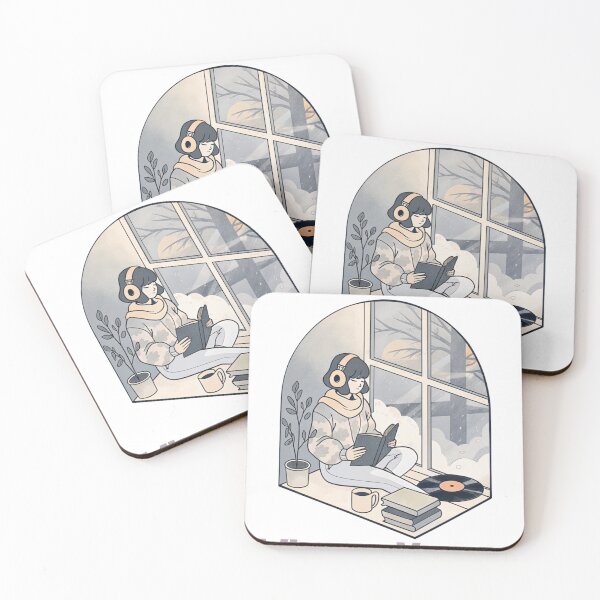 Item preview, Cozy Reads & Winter Vibes designed and sold by Ommash.