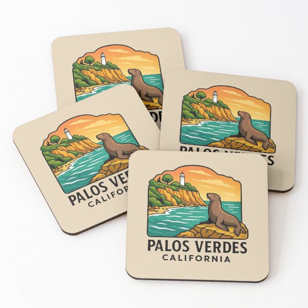 Item preview, Palos Verdes, California — Sea Lion Coastline designed and sold by Myra365Art.