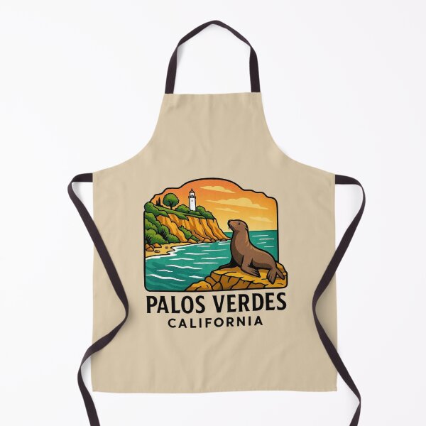 Item preview, Palos Verdes, California — Sea Lion Coastline designed and sold by Myra365Art.