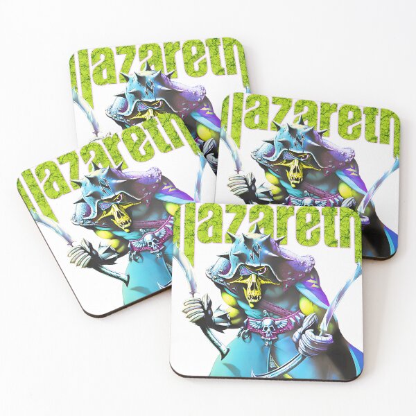 Item preview, Nazareth No Mean City Classic Rock Warrior Art Print designed and sold by thornbergelva.
