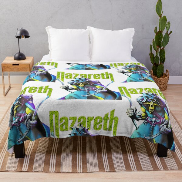 Item preview, Nazareth No Mean City Classic Rock Warrior Art Print designed and sold by thornbergelva.
