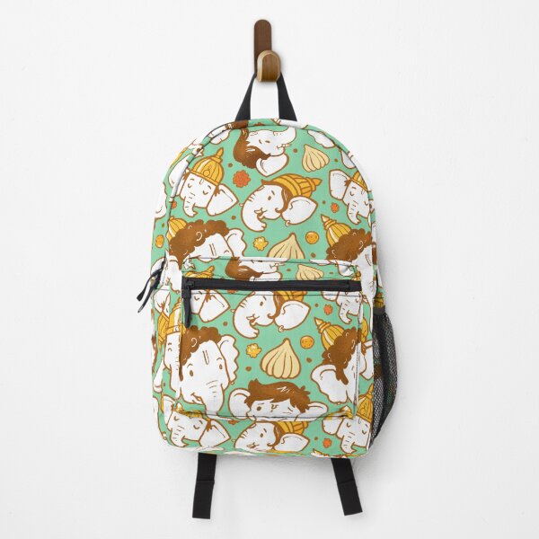 Item preview, Ganesha Faces - Green designed and sold by TOOTIFROOTI merch.