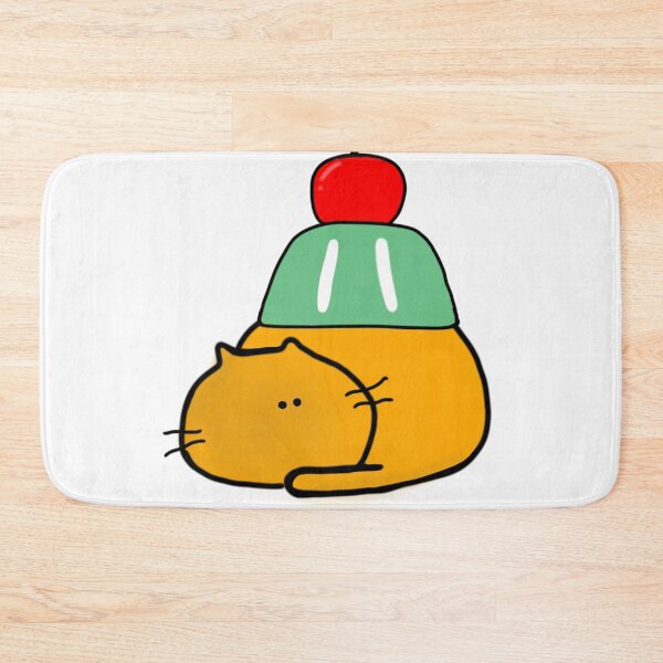Item preview, The little cat and his apple designed and sold by PunchandNik.
