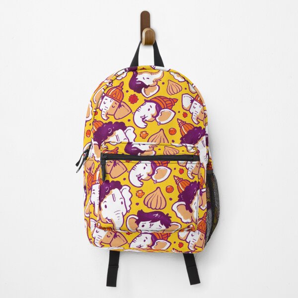 Item preview, Ganesha Faces - Yellow designed and sold by TOOTIFROOTI merch.