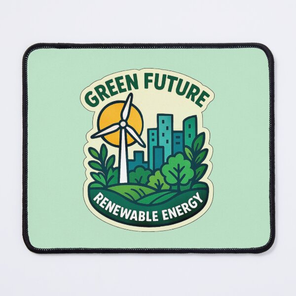 Item preview, Green Future - Renewable Energy Awareness designed and sold by Myra365Art.