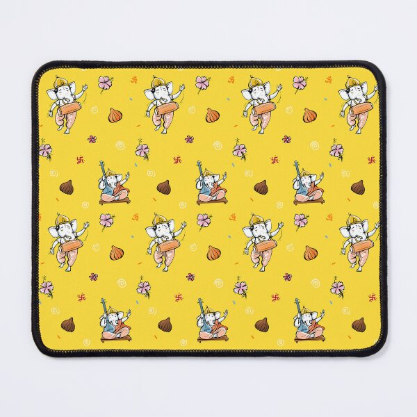 Item preview, Ganesha Music - Yellow designed and sold by TOOTIFROOTI merch.
