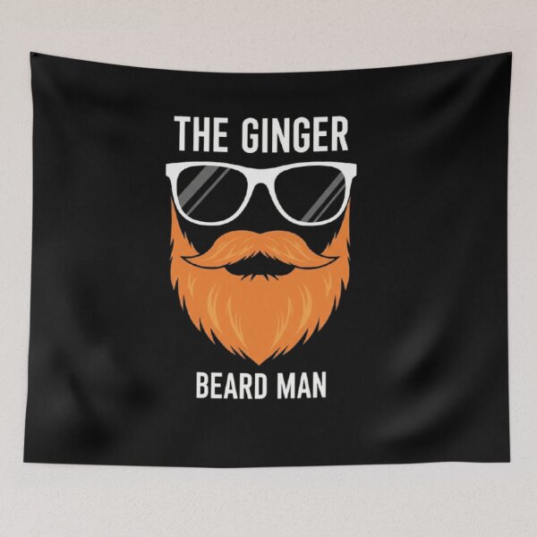 Item preview, 001 Ginger Beard Man Funny Redhead Irish Bearded Men Gift designed and sold by Alexis Art Collection.