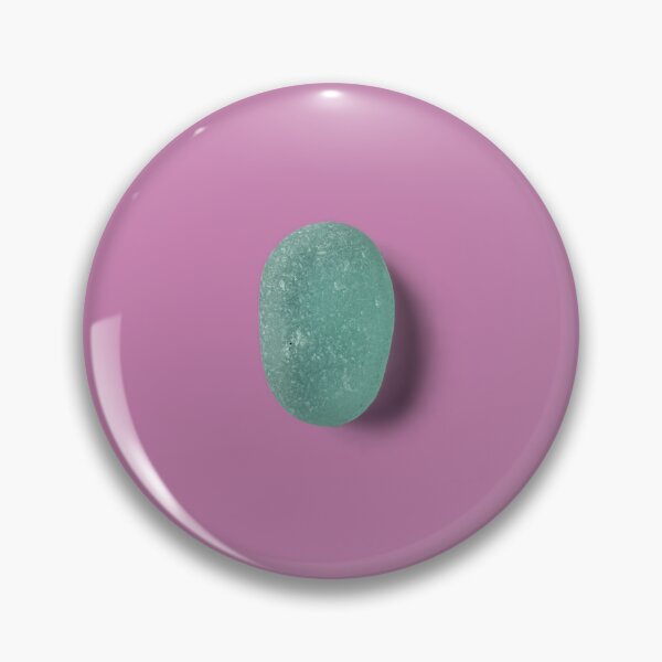 Item preview, Green sea glass on lilac designed and sold by mari tishina.