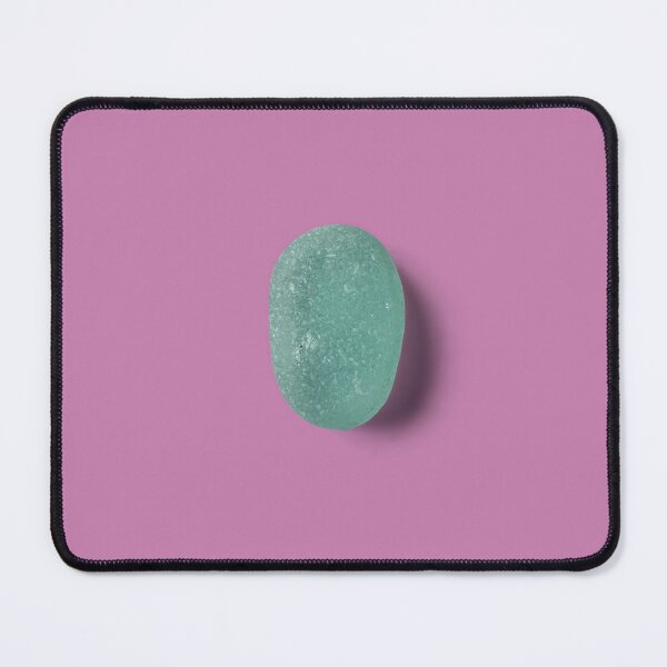 Item preview, Green sea glass on lilac designed and sold by mari tishina.