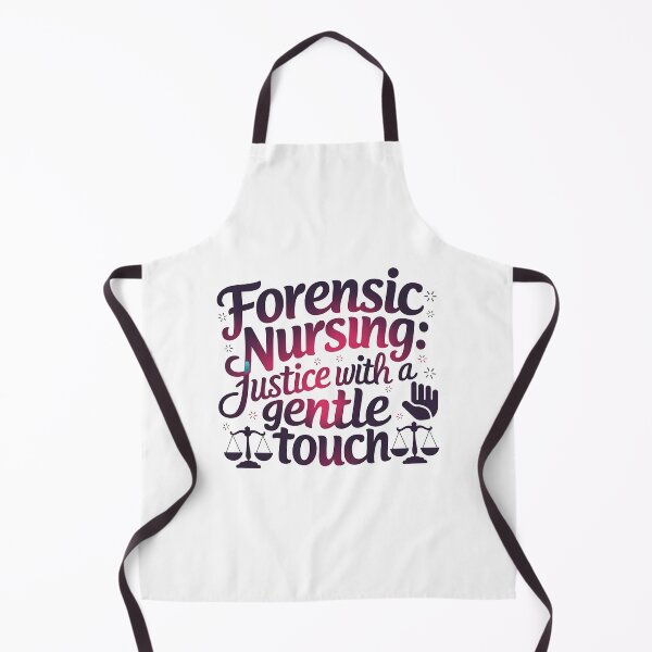 Item preview, Forensic Nursing: Justice with a Gentle Touch | Forensic Nurse designed and sold by CuteDesignables.