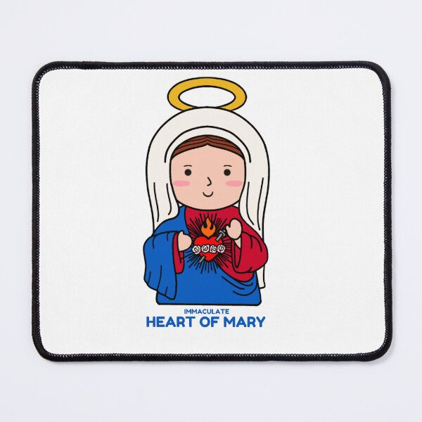 Item preview, Immaculate Heart of Mary designed and sold by TheLostNowFound.