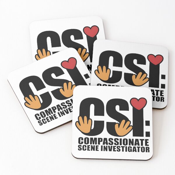 Item preview, Compassionate Scene Investigator | Forensic Nurse designed and sold by CuteDesignables.