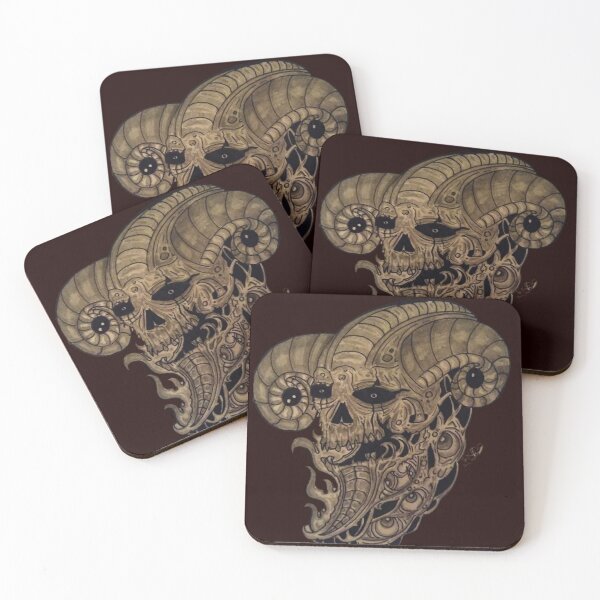 Item preview, devil skull  designed and sold by pksart1.